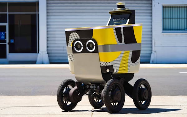 ウーバーが「イーツ」で活用する米サーブロボティクスの宅配ロボット