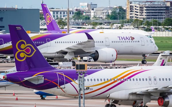 タイ国際航空は観光再開で旅客数が回復してきた