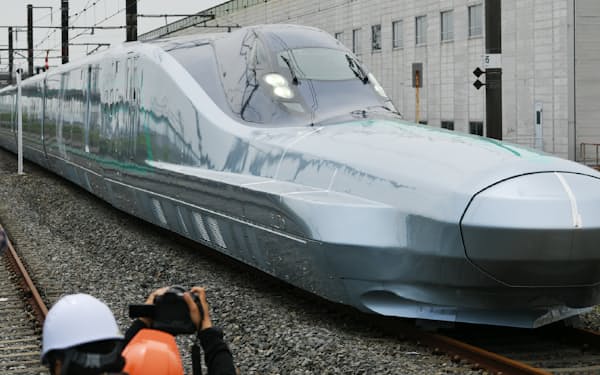 JR東日本の次世代新幹線「ALFA-X（アルファエックス）」の試験車両