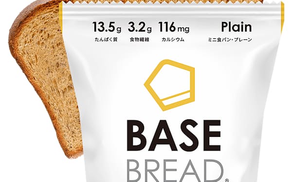 ベースフードは栄養価の高い食パンを発売する