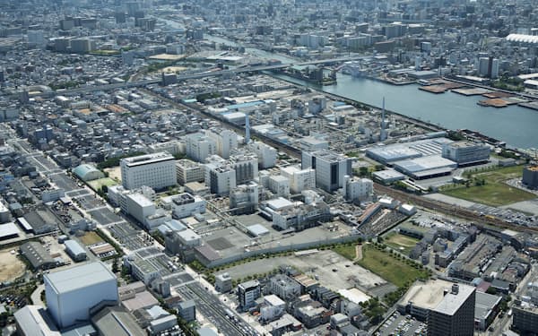 住友化学は23年３月末をめどに大阪工場内にある染料の製造設備を停止する