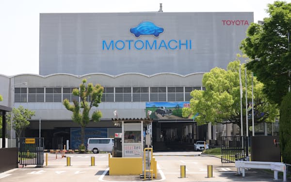 トヨタ自動車の元町工場（18日午前、愛知県豊田市）
