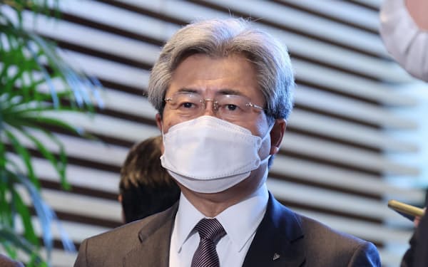日本医師会の中川会長（2021年２月）