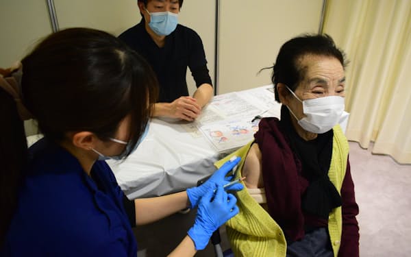 ワクチンは感染予防や重症化予防効果を高めることが期待される（静岡市）