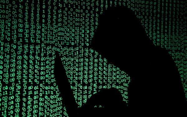 不透明な国際情勢のなかサイバー攻撃の脅威が強まり、サイバーセキュリティー関連銘柄に注目が集まる=ロイター