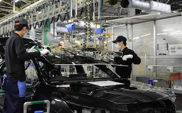 トヨタ自動車は前期の連結営業利益が日本企業として過去最高を記録した（写真は愛知県豊田市の高岡工場、2020年撮影）