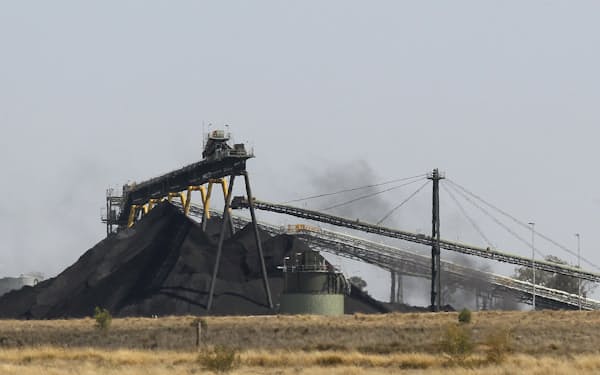 高品位の豪州産石炭は、禁輸となるロシア産からの代替需要が集中し需給が逼迫している＝ＡＰ