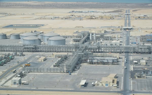 日揮HDが過去にサウジアラビアで建設した原油処理プラント(2013年、同国のマニファ地区)