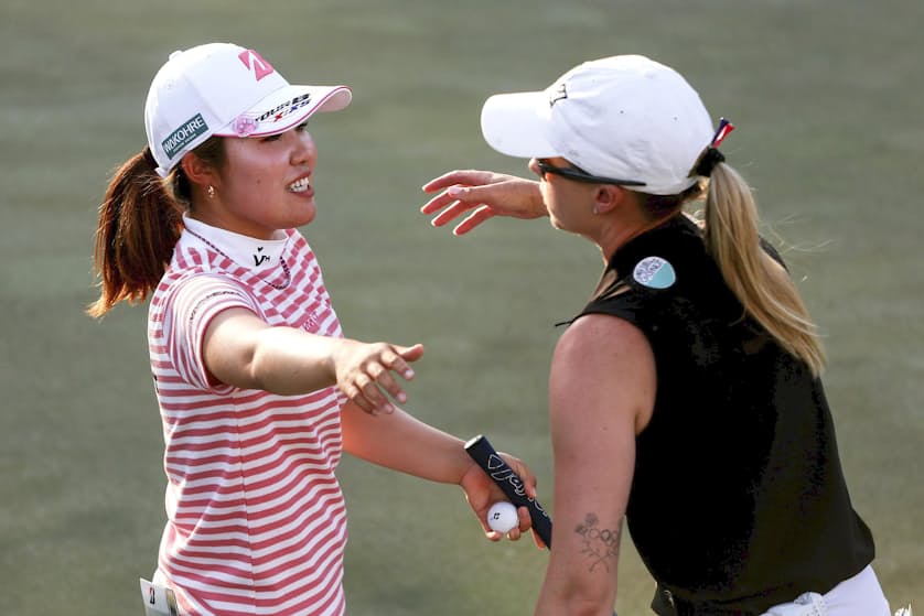 古江彩佳 逆転で準決勝進出 米女子ゴルフマッチプレー 日本経済新聞 古江彩佳 逆転で準決勝進出 米女子ゴルフマッチプレー 日本経済新聞