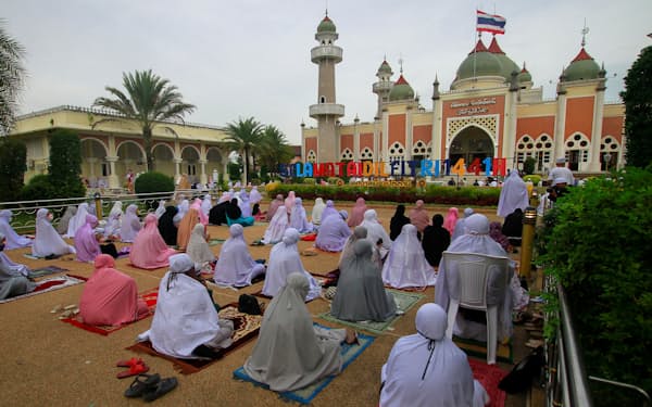 タイ南部はイスラム教徒が多数を占める（2020年、パタニー県）＝ロイター