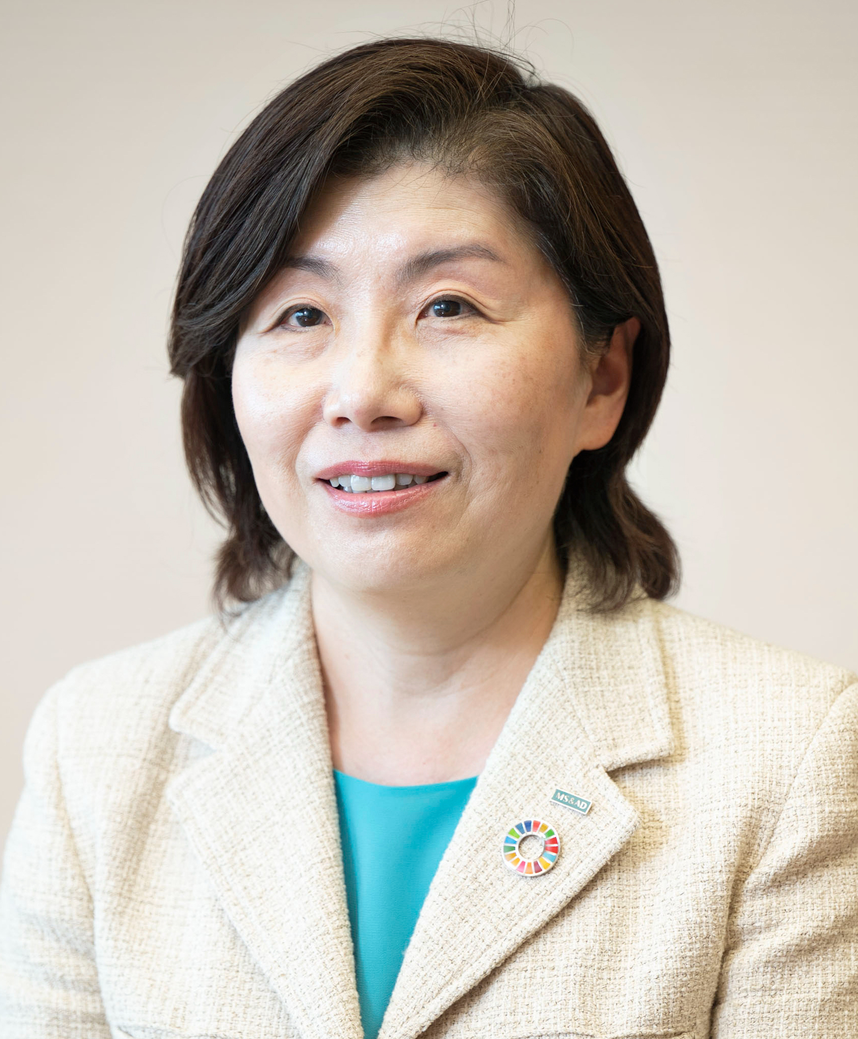 もとじま・なおみ 一橋大法学部卒、1987年住友海上火災保険入社。グループ会社社長などを経て2021年現職。