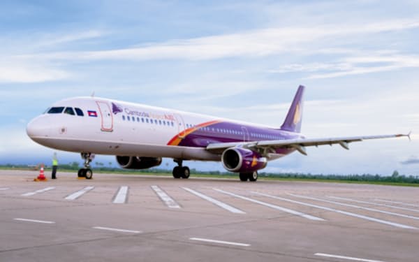 ベトナム航空が株式の売却を進めるカンボジア・アンコール航空（ＣＡＡ）＝ＣＡＡ提供