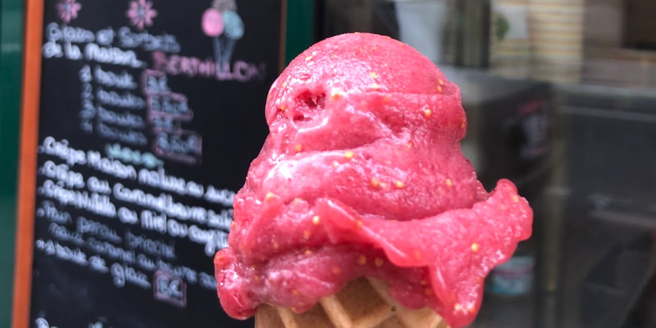 パリの老舗アイスクリーム 旬の素材シンプルに Nikkei Style