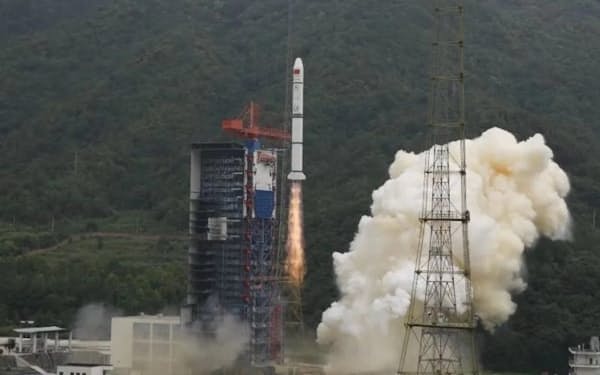 吉利の衛星の打ち上げは成功した（四川省、同社提供）