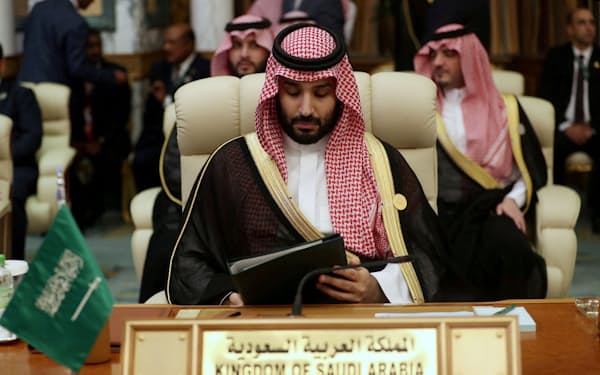 FILE PHOTO: Crown Prince of Saudi Arabia Mohammad bin Salman is seen during the Arab Summit in Mecca, Saudi Arabia, May 31, 2019. REUTERS/Hamad l Mohammed/File Photo