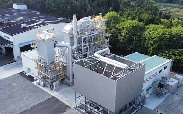 四国電は福島県でバイオマス発電所の営業を始めた