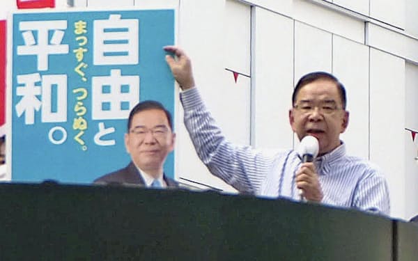 共産党の志位委員長=共同