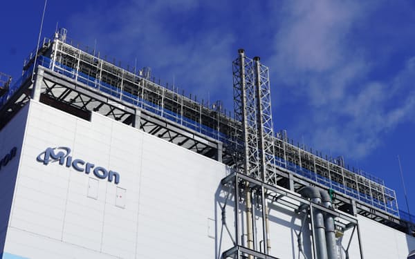 マイクロンは広島県東広島市でDRAM工場を運営する