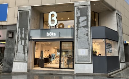 ベータ・ジャパンは首都圏で４店舗を展開している（東京・渋谷の「ベータ」店舗）