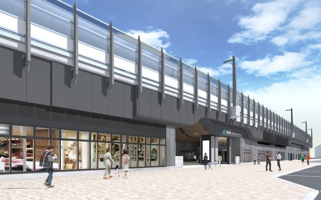 Jr松山駅前整備で完成イメージ 松山市が公開 日本経済新聞 Jr松山駅前整備で完成イメージ 松山市が公開 日本経済新聞