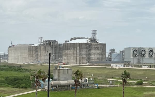 米テキサス州の液化天然ガス（LNG）プラント「フリーポート」