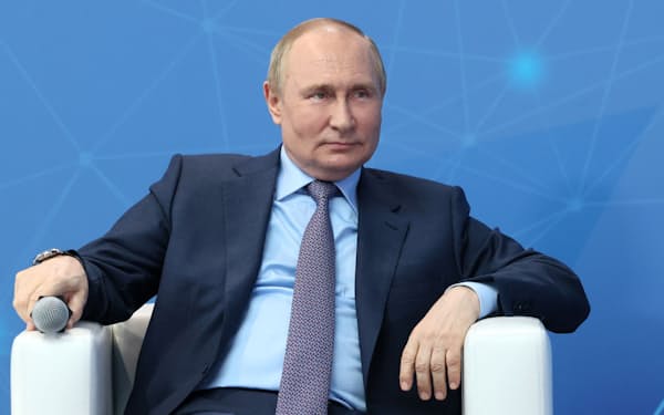 ロシアのプーチン大統領は１７日に演説する予定だ（９日、モスクワ）＝ロイター