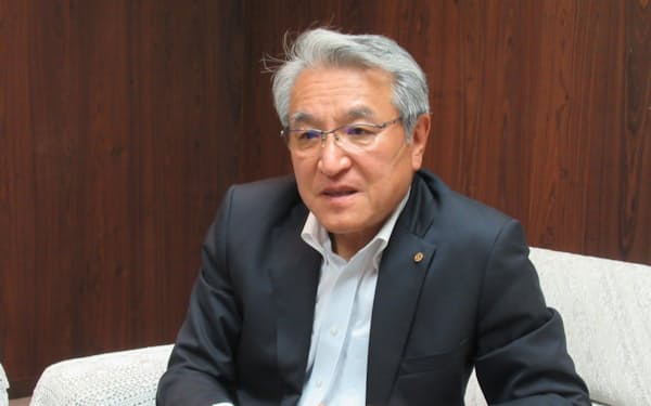 太田商工会議所の加藤会頭は市内の経済情勢について「まだコロナ前ほどは復活していない」と話す