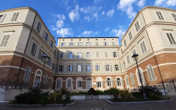 ローマ新拠点はイタリア国立の博物館兼研究機関と同居する