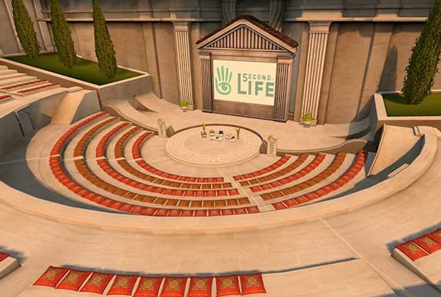 米リンデンラボが運営する「Second Life（セカンドライフ）」（画像／リンデンラボ）