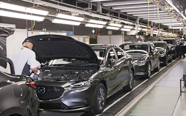自動車生産の動向は素材の需給に影響する
