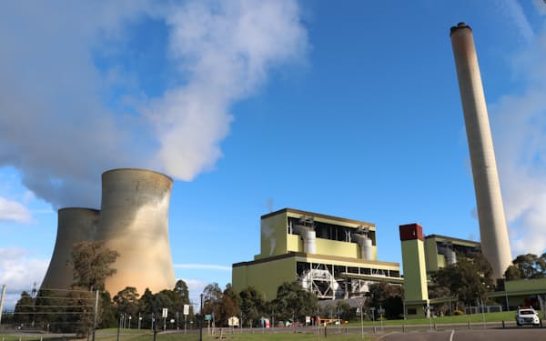 石炭火力発電所のトラブルが電力需給逼迫の一因（オーストラリア東部の発電所）