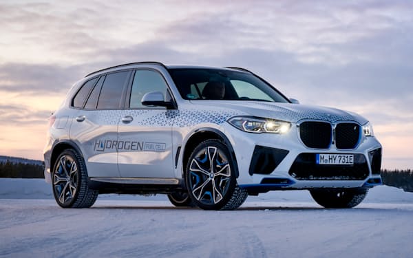 独BMWが開発を進める燃料電池車（FCV）「iX5ハイドロジェン」