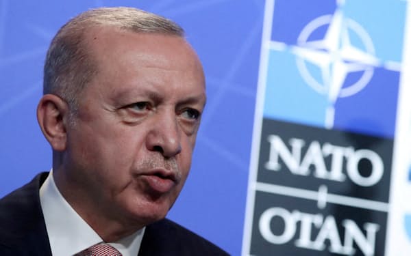 トルコのエルドアン大統領は北欧２国の加盟に厳しい条件を突きつける＝ロイター