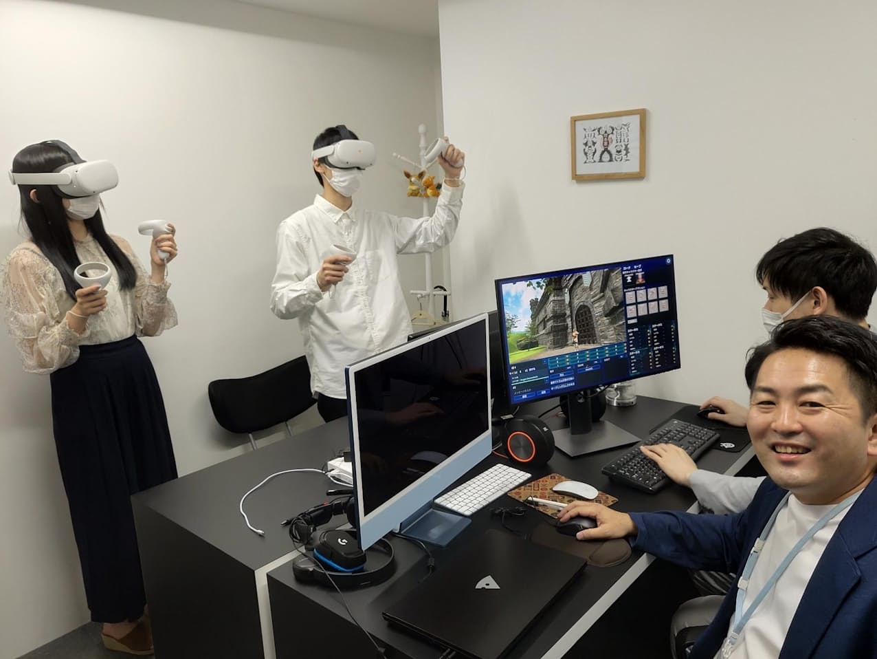 リディファインアーツは音声で操作するVRゲームを開発した（京都市）
