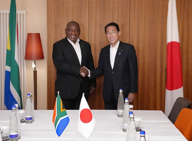アフリカの食料支援 岸田首相 南ア大統領に伝達 日本経済新聞 アフリカの食料支援 岸田首相 南ア大統領に伝達 日本経済新聞