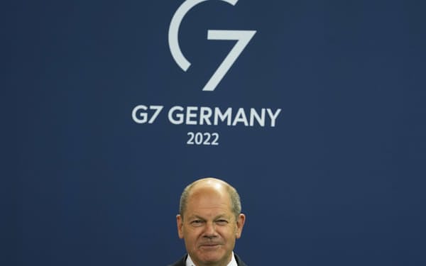 議長国ドイツのショルツ首相肝いりの気候クラブの年内設立で合意した＝ＡＰ