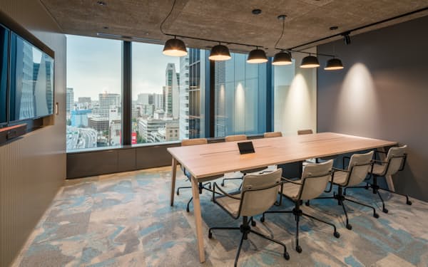 ブランズウィックの新オフィスは対面コミュニケーションの大切さを考えて設計した＝同社提供