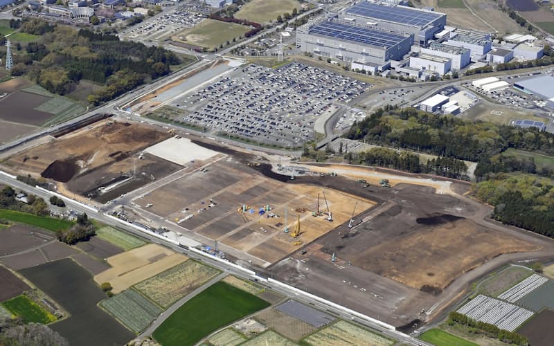 半導体メーカーTSMCの工場が進出する熊本県菊陽町の工業団地 半導体メーカーTSMCの工場が進出する熊本県菊陽町の工業団地