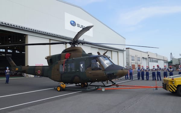 スバルが陸自に納入した新型ヘリコプターUH-2