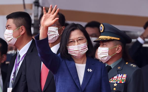 台湾は一国二制度の導入を拒否する姿勢を示している＝ロイター