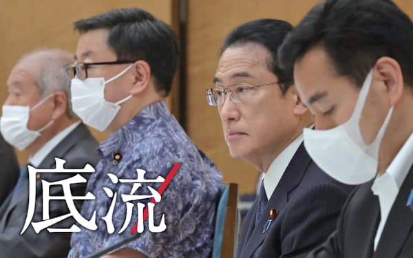 岸田首相は新しい資本主義実現会議でスタートアップ支援の抜本的な拡充を打ち出した（6月、首相官邸）