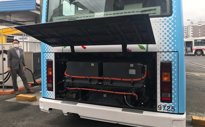 西鉄 バスの2割をevに 中古ディーゼル改造で費用抑制 日本経済新聞 西鉄 バスの2割をevに 中古ディーゼル改造で費用抑制 日本経済新聞