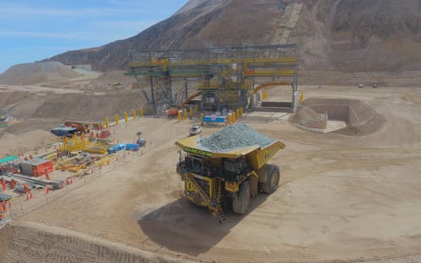 三菱商事が参画するペルーのケジャベコ銅鉱山で生産が始まった