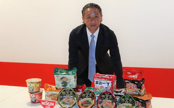 安藤清隆CEOが率いる香港日清は品ぞろえを拡充してきた
