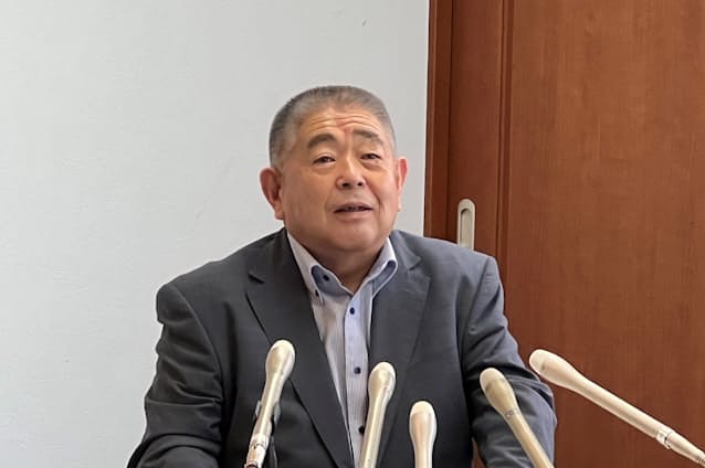 長野県知事選 立候補の金井氏が公約発表 日本経済新聞 長野県知事選 立候補の金井氏が公約発表 日本経済新聞