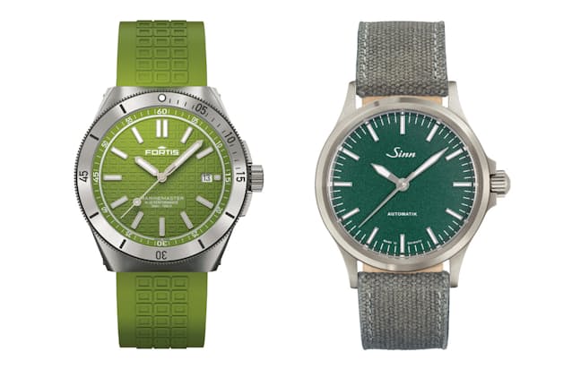 緑の文字盤定番に 色調多彩にそろう 新作時計15選 Nikkei Style 緑の文字盤定番に 色調多彩にそろう 新作時計15選 Nikkei Style
