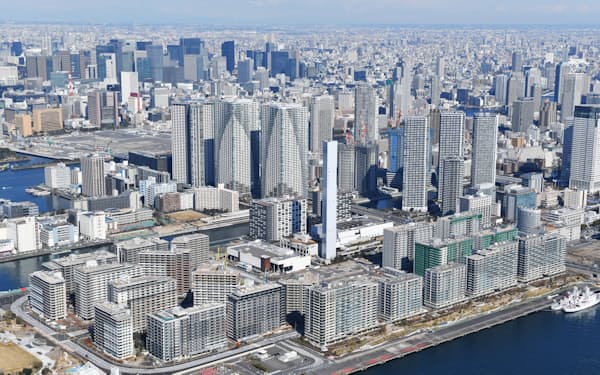 東京五輪・パラリンピックの選手村に使われた「晴海フラッグ」は2022年3月に発売し高い人気を集めた