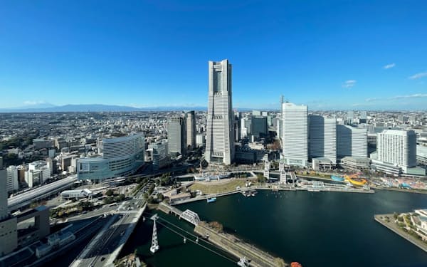 横浜市は首都圏最高の４位で、「研究・開発」や「文化・交流」の分野などで評価された