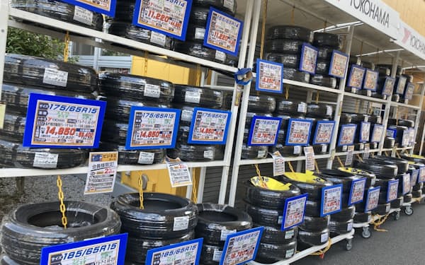 横浜ゴムは１０月に市販用タイヤを値上げする