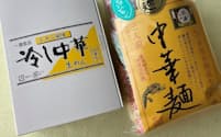 福岡県の一番食品と福島県の奈良屋から冷やし中華をお取り寄せ